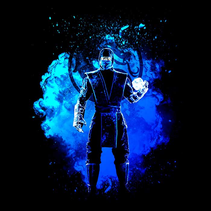 Soul of Ice Ninja Men's Apparel - Adult & Kids T-Shirts, Sweatshirts & Hoodies apparel design preview 2