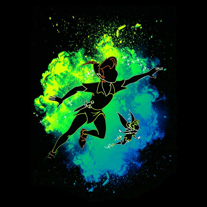 Soul of Neverland - Adult & Kids T-Shirts, Sweatshirts & Hoodies apparel design preview 2