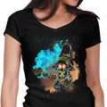 Soul of the Black Mage Women's V-Neck - Adult & Kids T-Shirts, Sweatshirts & Hoodies apparel design preview 1