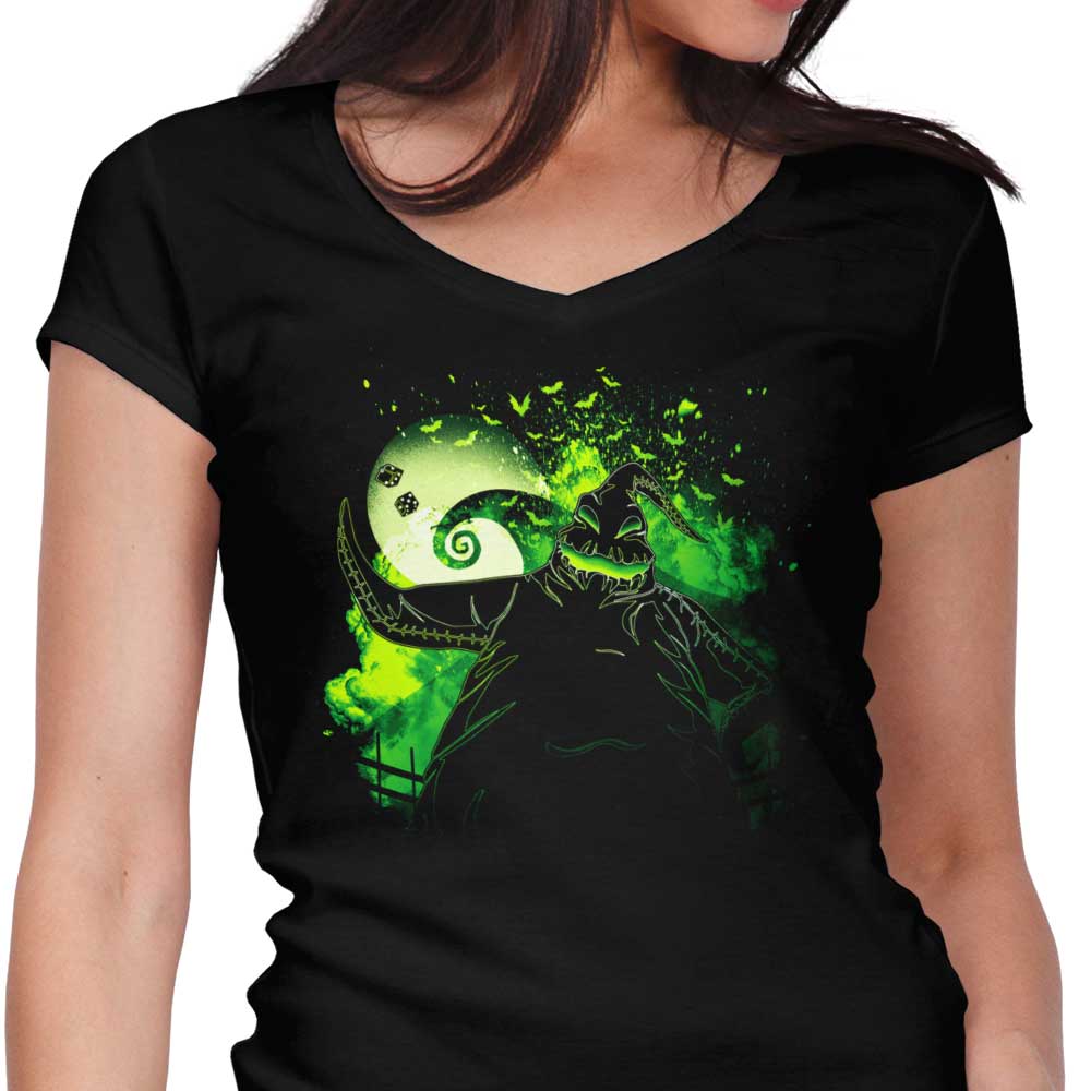 Soul of the Boogey Man Women's V-Neck - Adult & Kids T-Shirts, Sweatshirts & Hoodies apparel design preview 1