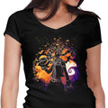 Soul of the Halloween Key Women's V-Neck - Adult & Kids T-Shirts, Sweatshirts & Hoodies apparel design preview 1