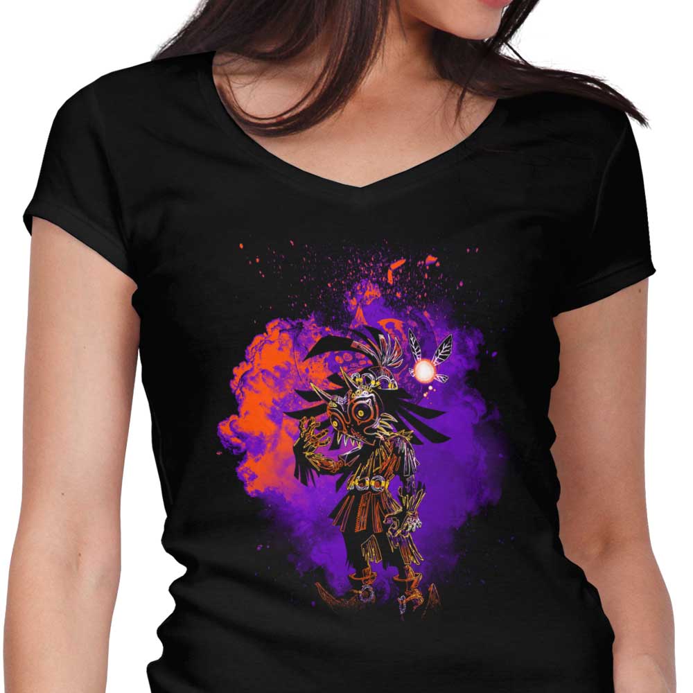 Soul of the Kid Women's V-Neck - Adult & Kids T-Shirts, Sweatshirts & Hoodies apparel design preview 1