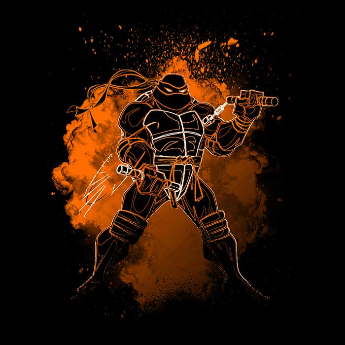 Soul of the Nunchaku (Alt) Accessory Pouch - Adult & Kids T-Shirts, Sweatshirts & Hoodies apparel design preview 1