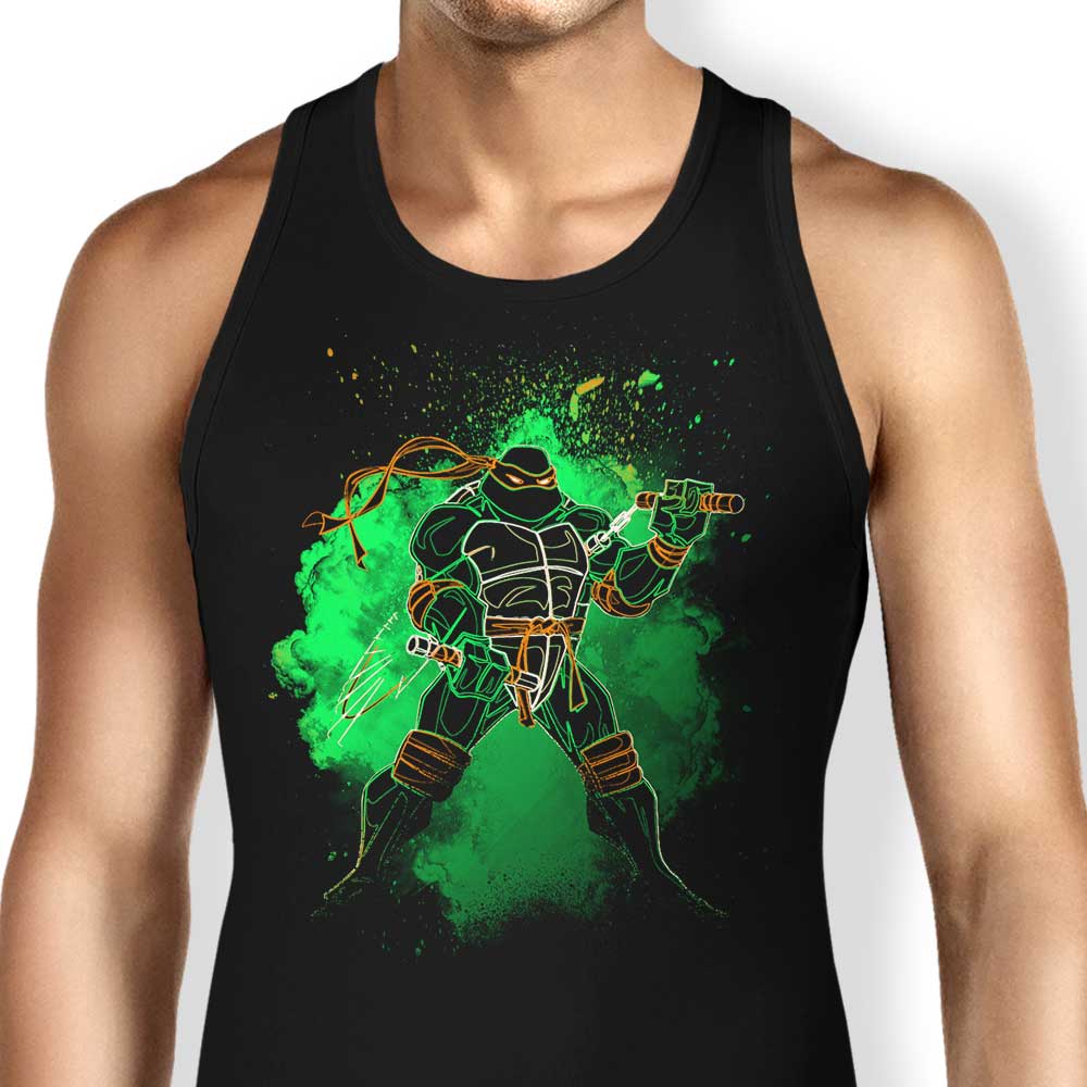 Soul of the Nunchaku Tank Top - Adult & Kids T-Shirts, Sweatshirts & Hoodies apparel design preview 1