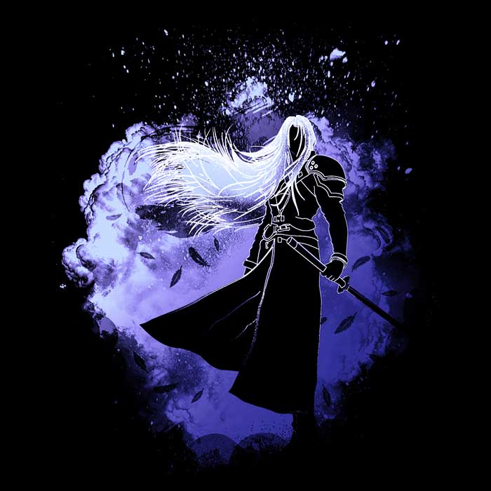 Soul of the One Winged Angel Men's Apparel - Adult & Kids T-Shirts, Sweatshirts & Hoodies apparel design preview 2