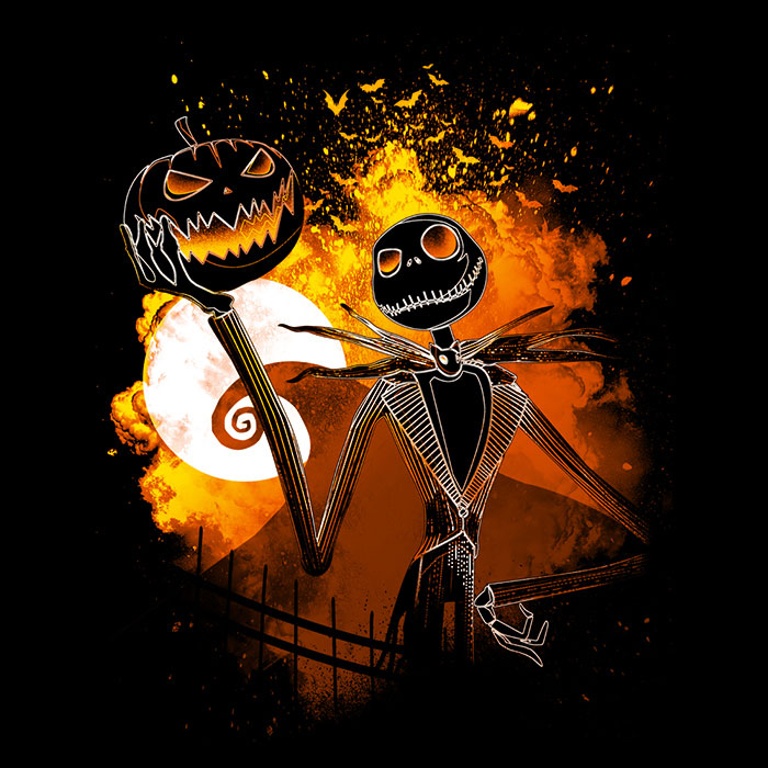 Soul of the Pumpkin King Men's Apparel - Adult & Kids T-Shirts, Sweatshirts & Hoodies apparel design preview 2