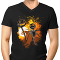 Soul of the Pumpkin King Men's V-Neck - Adult & Kids T-Shirts, Sweatshirts & Hoodies apparel design preview 1
