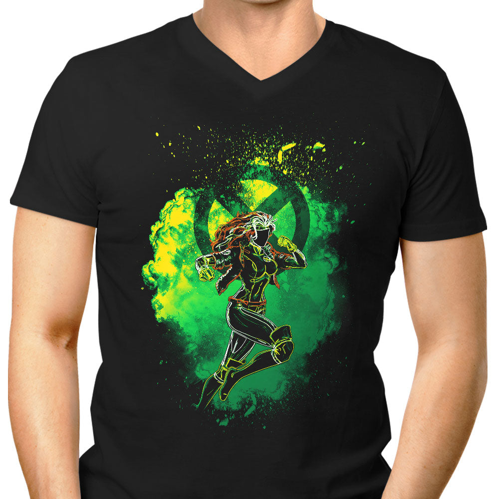 Soul of the Rogue Men's V-Neck - Adult & Kids T-Shirts, Sweatshirts & Hoodies apparel design preview 1
