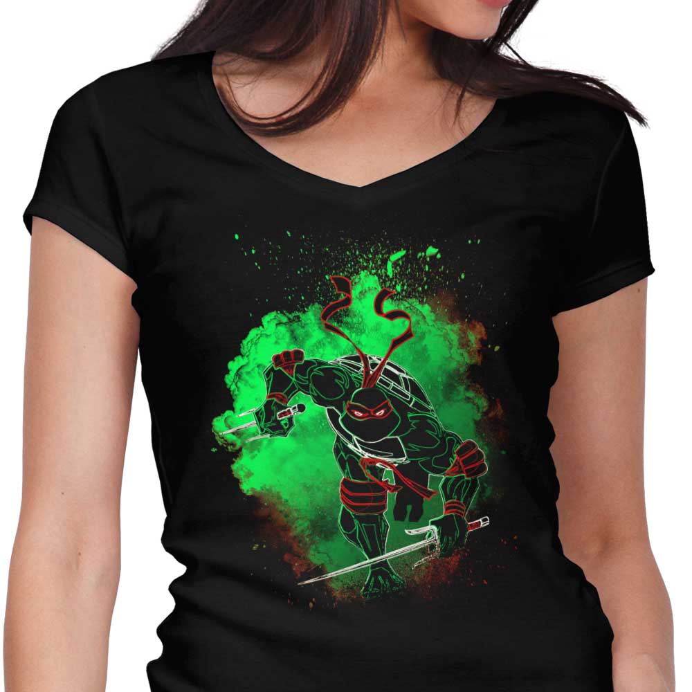Soul of the Sais Women's V-Neck - Adult & Kids T-Shirts, Sweatshirts & Hoodies apparel design preview 1