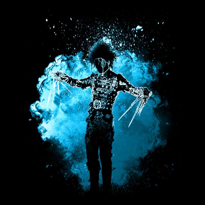Soul of the Scissor Hands Men's Apparel - Adult & Kids T-Shirts, Sweatshirts & Hoodies apparel design preview 2
