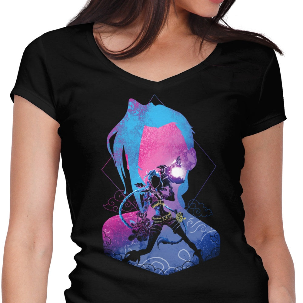 Soul of the Super Rocket Women's V-Neck - Adult & Kids T-Shirts, Sweatshirts & Hoodies apparel design preview 1