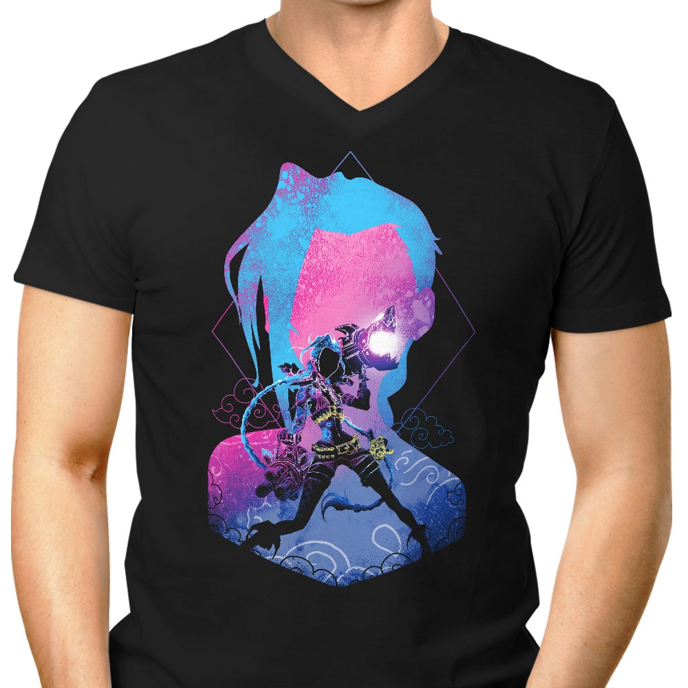 Soul of the Super Rocket Men's V-Neck - Adult & Kids T-Shirts, Sweatshirts & Hoodies apparel design preview 1