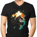 Soul of the Villain Men's V-Neck - Adult & Kids T-Shirts, Sweatshirts & Hoodies apparel design preview 1