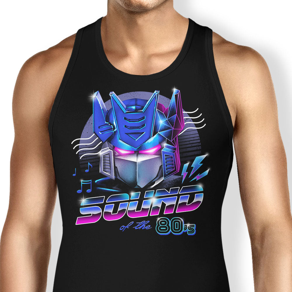 Sound of the 80's Tank Top - Adult & Kids T-Shirts, Sweatshirts & Hoodies apparel design preview 1
