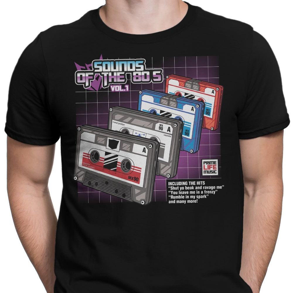 Sound of the 80's Vol. 1 Men's Apparel - Adult & Kids T-Shirts, Sweatshirts & Hoodies apparel design preview 2