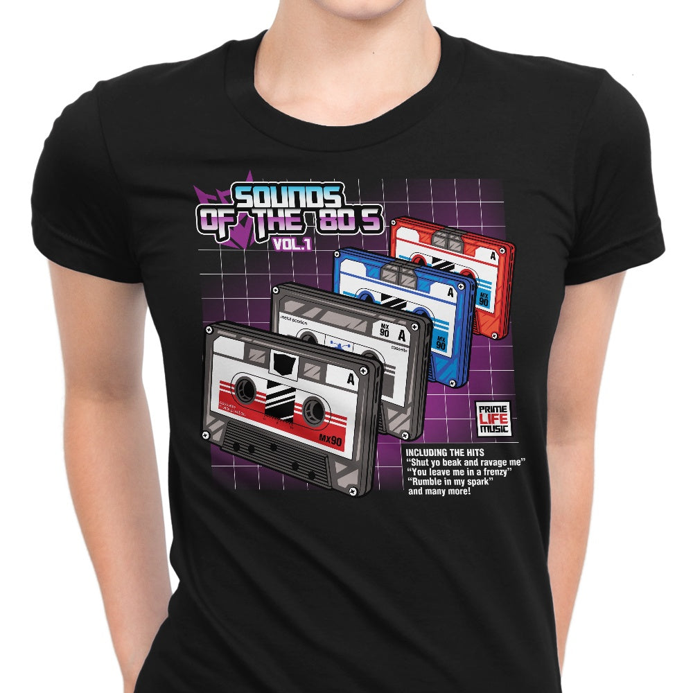 Sound of the 80's Vol. 1 Women's Apparel - Adult & Kids T-Shirts, Sweatshirts & Hoodies apparel design preview 1