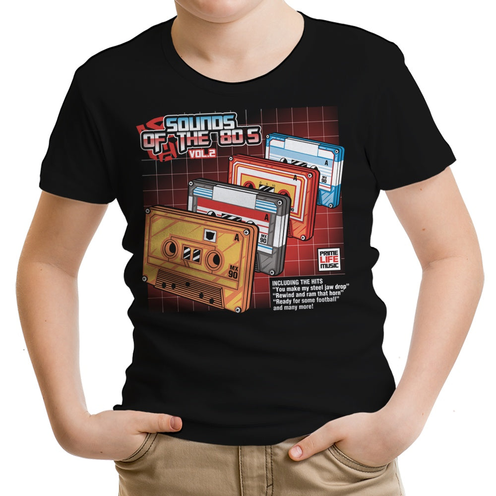 Sound of the 80's Vol. 2 Youth Apparel - Adult & Kids T-Shirts, Sweatshirts & Hoodies apparel design preview 1