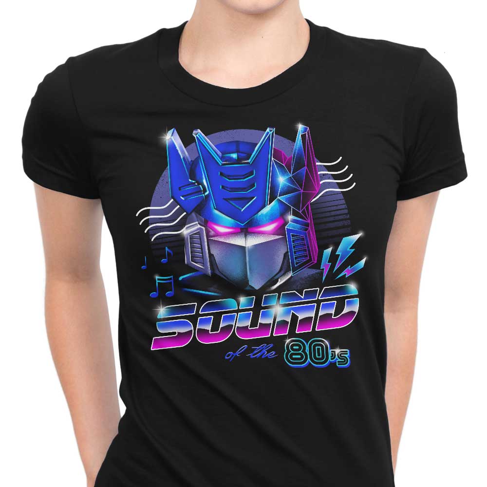 Sound of the 80's Women's Apparel - Adult & Kids T-Shirts, Sweatshirts & Hoodies apparel design preview 1