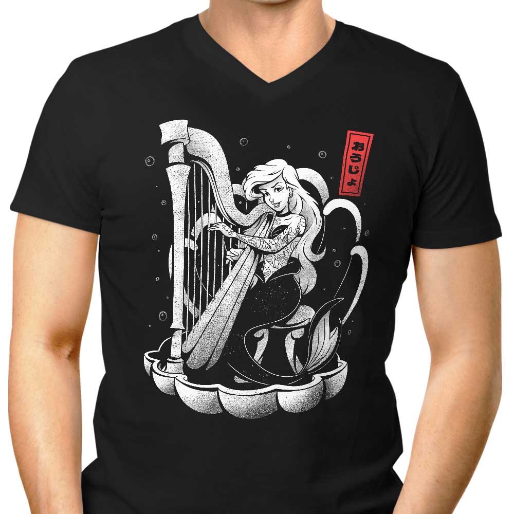 Sound of the Sea Men's V-Neck - Adult & Kids T-Shirts, Sweatshirts & Hoodies apparel design preview 1
