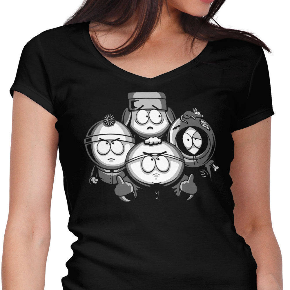 South Rhapsody Women's V-Neck - Adult & Kids T-Shirts, Sweatshirts & Hoodies apparel design preview 1