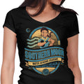Southern Moon Women's V-Neck - Adult & Kids T-Shirts, Sweatshirts & Hoodies apparel design preview 1
