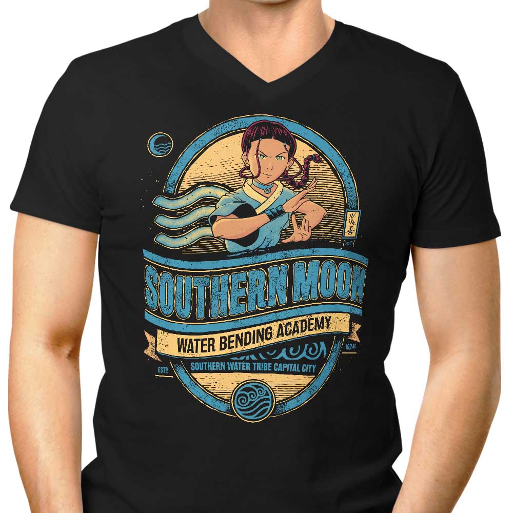Southern Moon Men's V-Neck - Adult & Kids T-Shirts, Sweatshirts & Hoodies apparel design preview 1