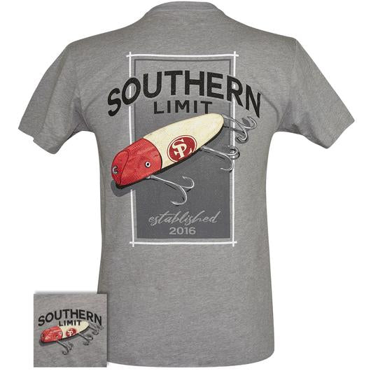 Southern Limits Fishing Bait Lure - Adult & Kids T-Shirts, Sweatshirts & Hoodies apparel design preview 2