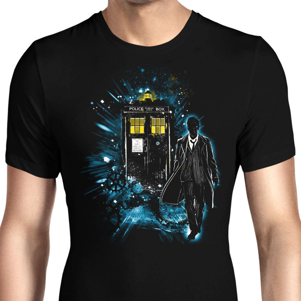 Space and Time Traveler Men's Apparel - Adult & Kids T-Shirts, Sweatshirts & Hoodies apparel design preview 1