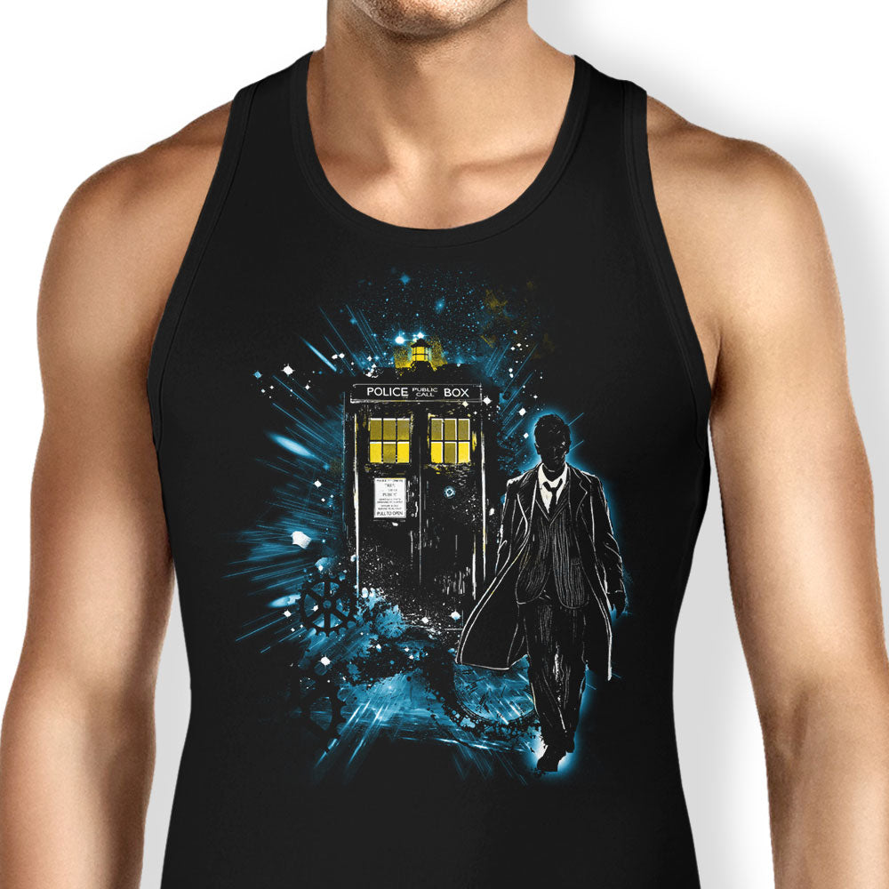 Space and Time Traveler Tank Top - Adult & Kids T-Shirts, Sweatshirts & Hoodies apparel design preview 1