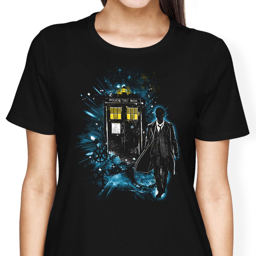Space and Time Traveler Women's Apparel - Adult & Kids T-Shirts, Sweatshirts & Hoodies apparel design preview 1