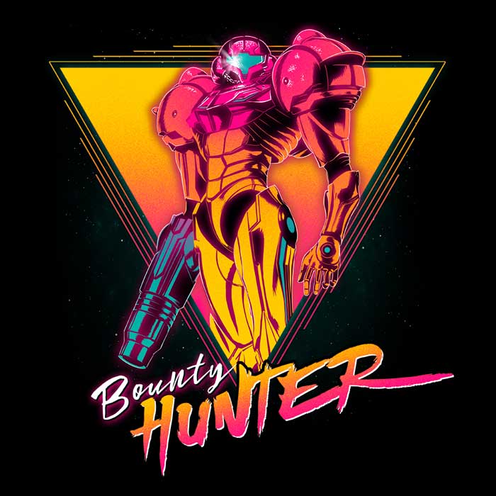 Space Bounty Hunter Women's Apparel - Adult & Kids T-Shirts, Sweatshirts & Hoodies apparel design preview 2
