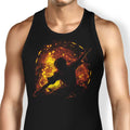 Space Flame Tank Top - Adult & Kids T-Shirts, Sweatshirts & Hoodies apparel design preview 1