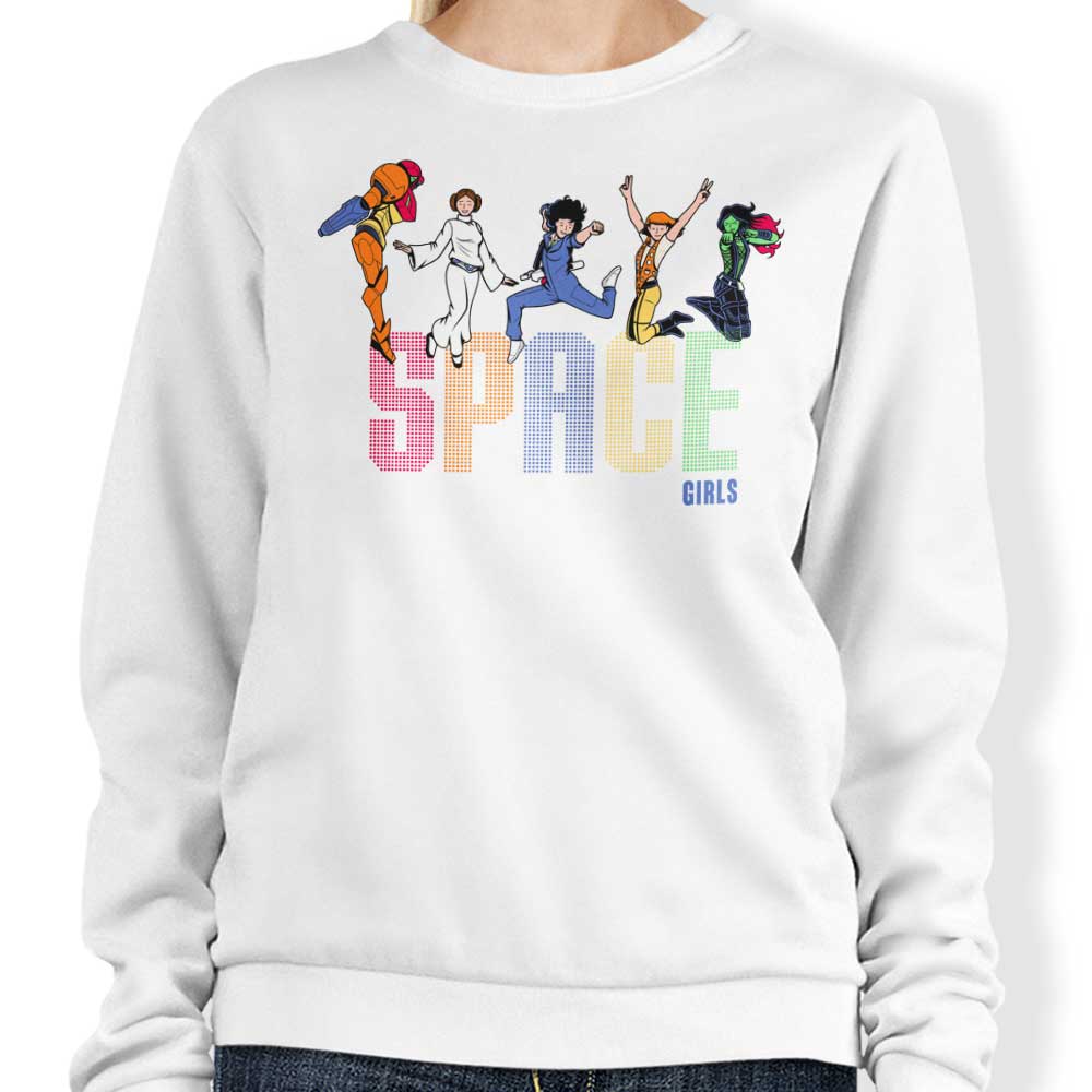 Space Girls - Adult & Kids T-Shirts, Sweatshirts & Hoodies apparel design preview 1