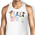 Space Girls Tank Top - Adult & Kids T-Shirts, Sweatshirts & Hoodies apparel design preview 1