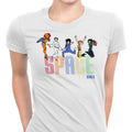 Space Girls Women's Apparel - Adult & Kids T-Shirts, Sweatshirts & Hoodies apparel design preview 1