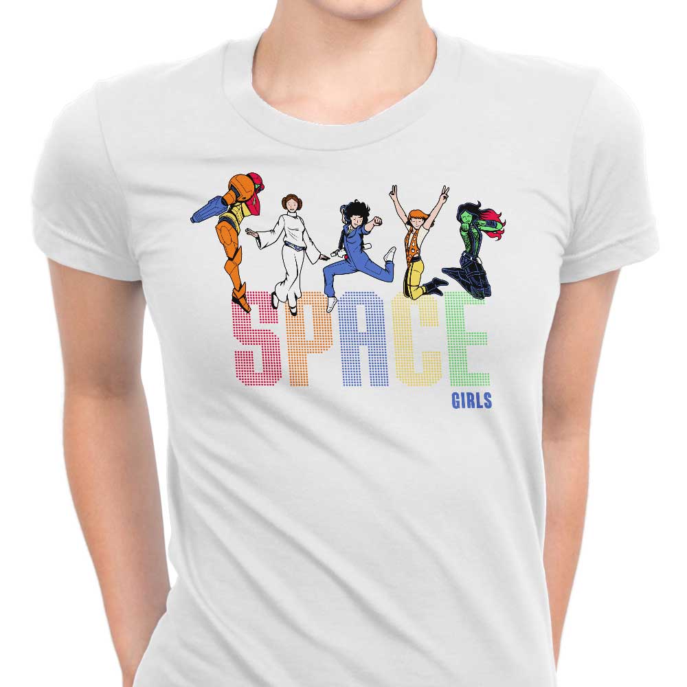 Space Girls Women's Apparel - Adult & Kids T-Shirts, Sweatshirts & Hoodies apparel design preview 1