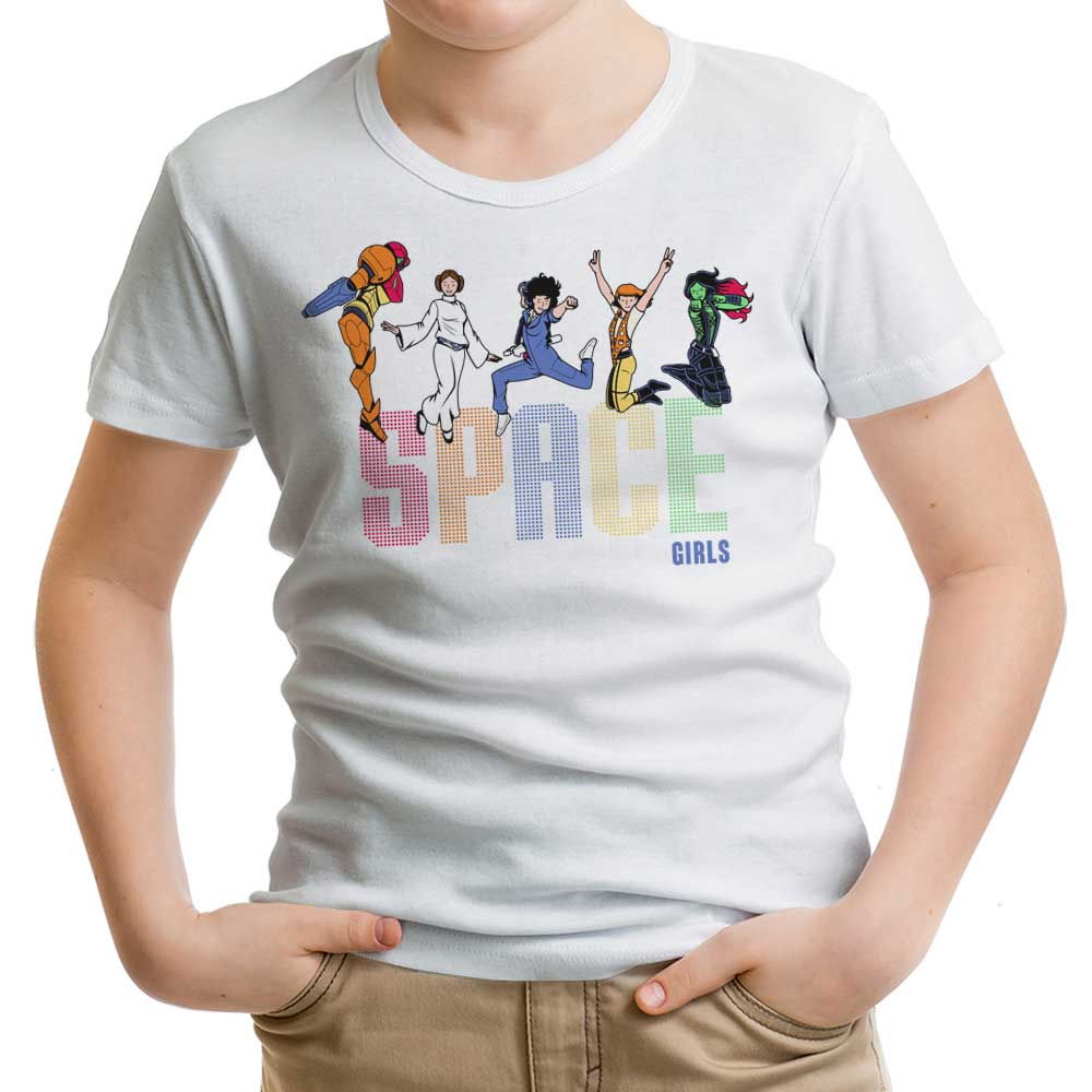 Space Girls Youth Apparel - Adult & Kids T-Shirts, Sweatshirts & Hoodies apparel design preview 1