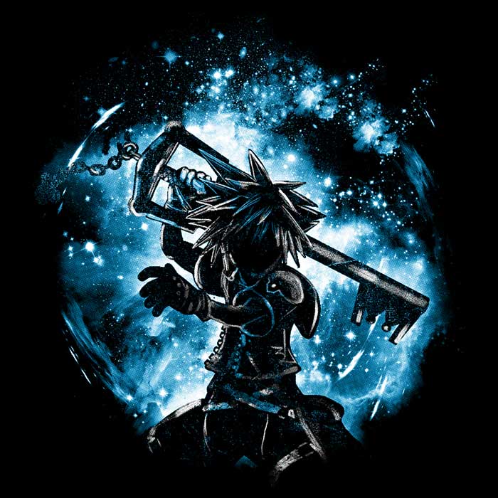 Space Keyblade Men's Apparel - Adult & Kids T-Shirts, Sweatshirts & Hoodies apparel design preview 2