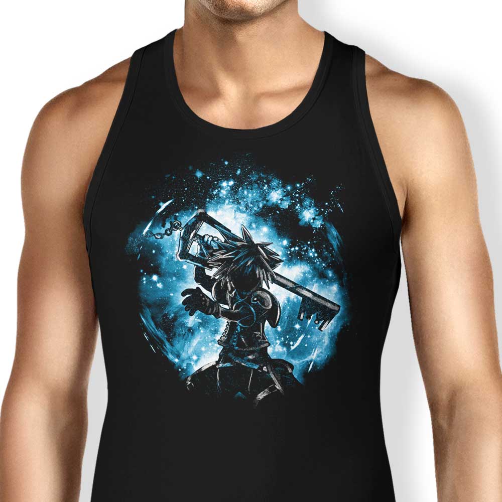 Space Keyblade Tank Top - Adult & Kids T-Shirts, Sweatshirts & Hoodies apparel design preview 1