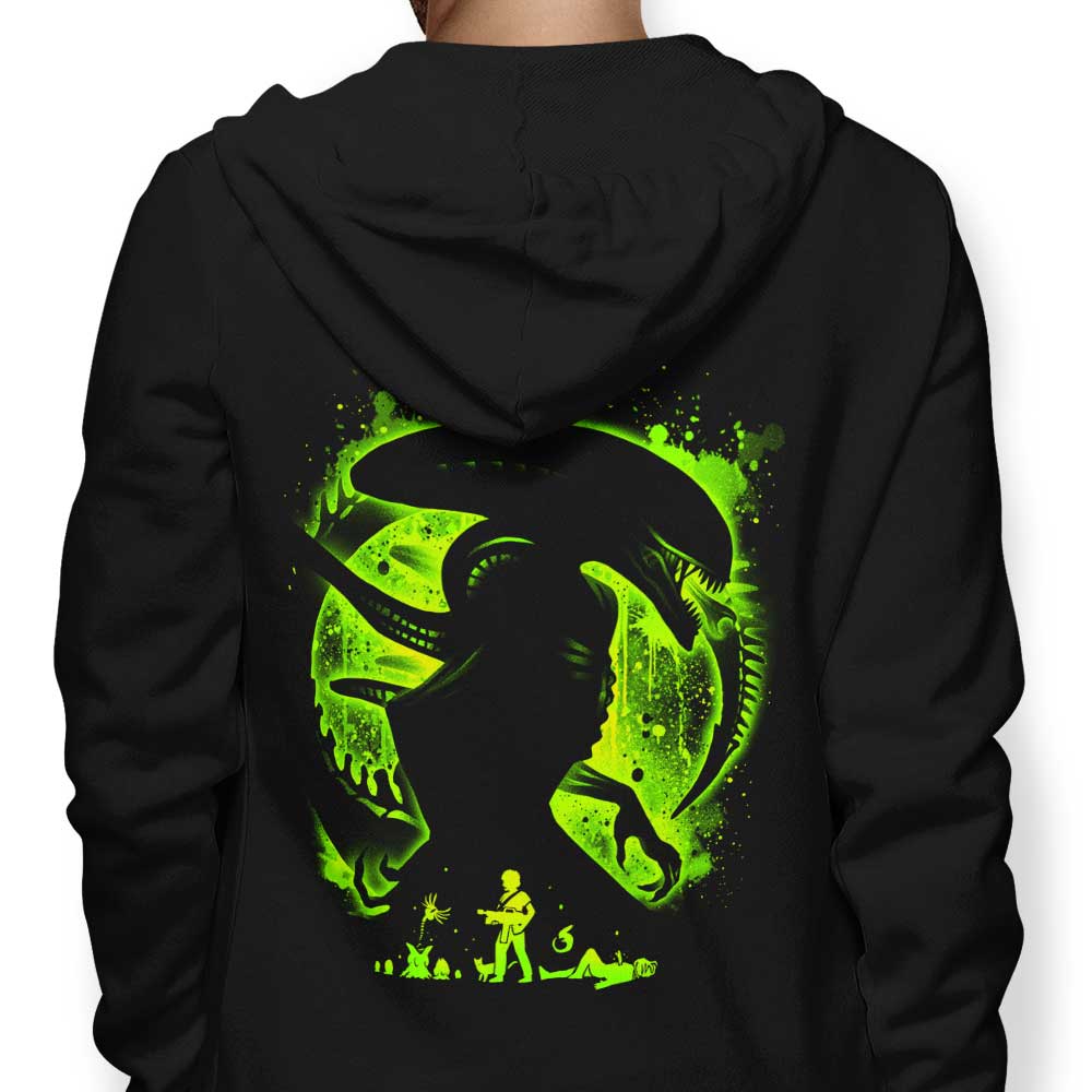 Space Nightmare - Adult & Kids T-Shirts, Sweatshirts & Hoodies apparel design preview 1
