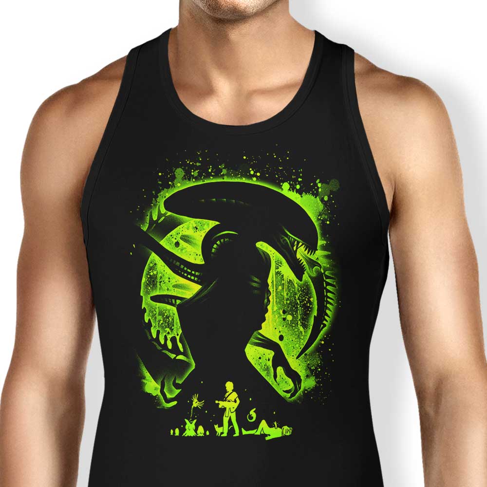 Space Nightmare Tank Top - Adult & Kids T-Shirts, Sweatshirts & Hoodies apparel design preview 1