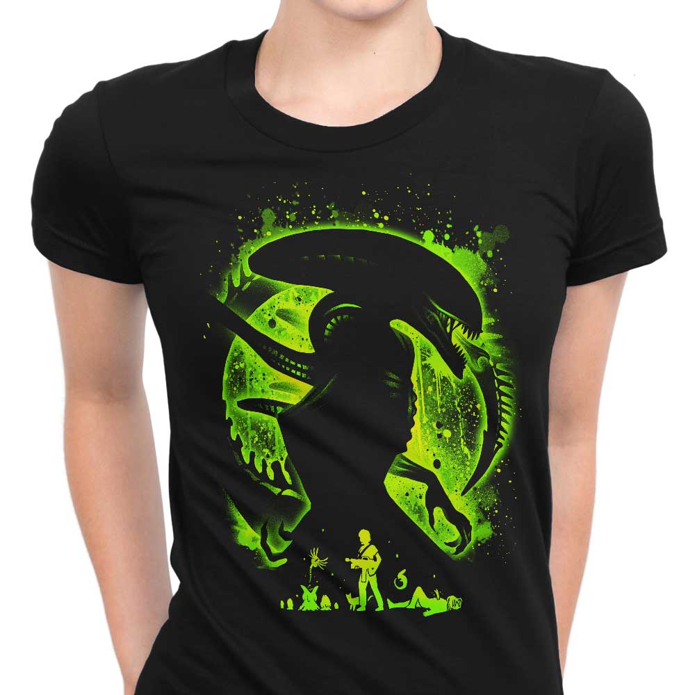Space Nightmare Women's Apparel - Adult & Kids T-Shirts, Sweatshirts & Hoodies apparel design preview 1