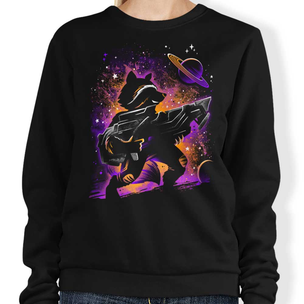 Space Raccoon - Adult & Kids T-Shirts, Sweatshirts & Hoodies apparel design preview 1