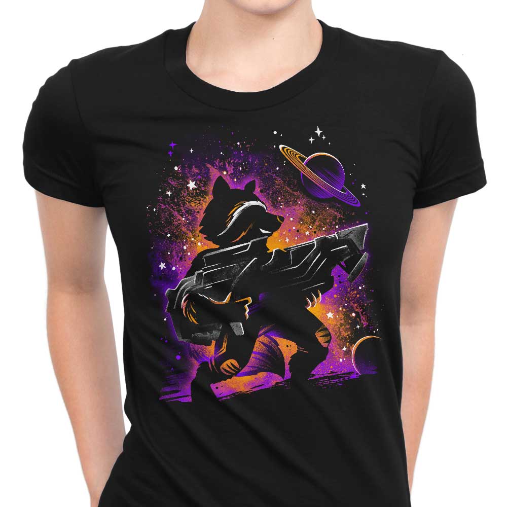 Space Raccoon Women's Apparel - Adult & Kids T-Shirts, Sweatshirts & Hoodies apparel design preview 1