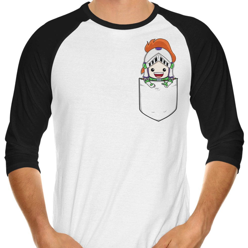 Space Ranger Teerion 3/4 Sleeve Raglan - Adult & Kids T-Shirts, Sweatshirts & Hoodies apparel design preview 1