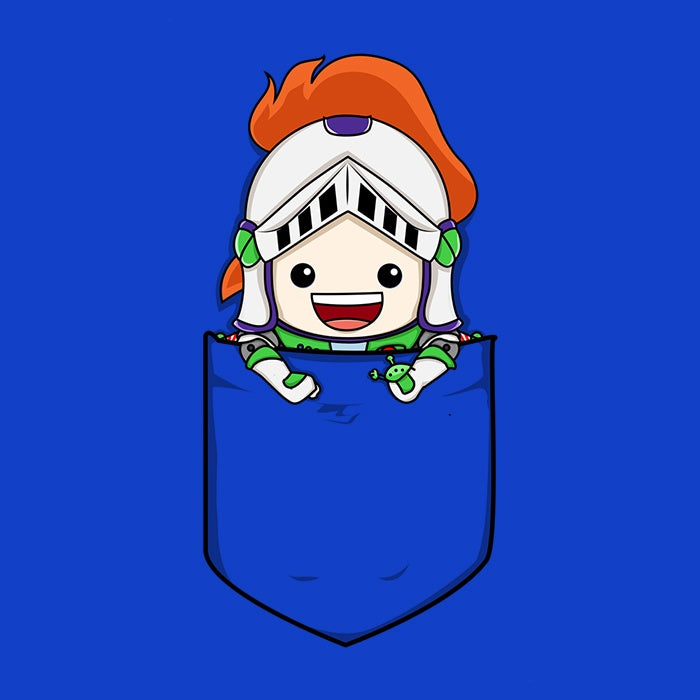 Space Ranger Teerion Men's Apparel - Adult & Kids T-Shirts, Sweatshirts & Hoodies apparel design preview 2
