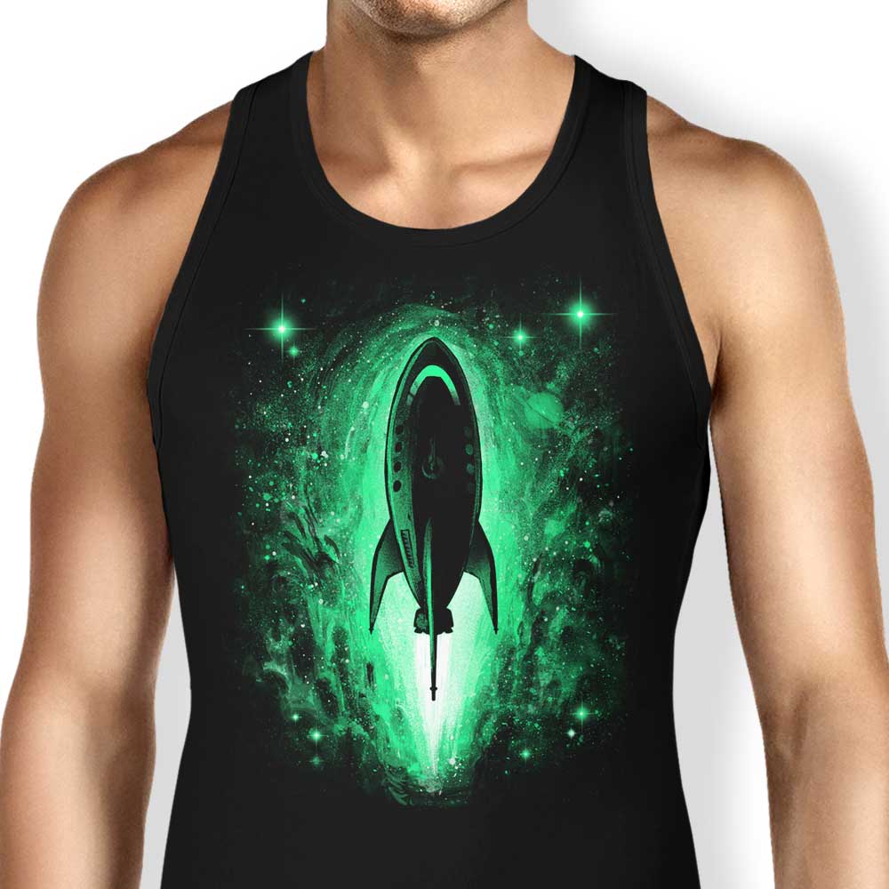 Spacecraft 3000 Tank Top - Adult & Kids T-Shirts, Sweatshirts & Hoodies apparel design preview 1