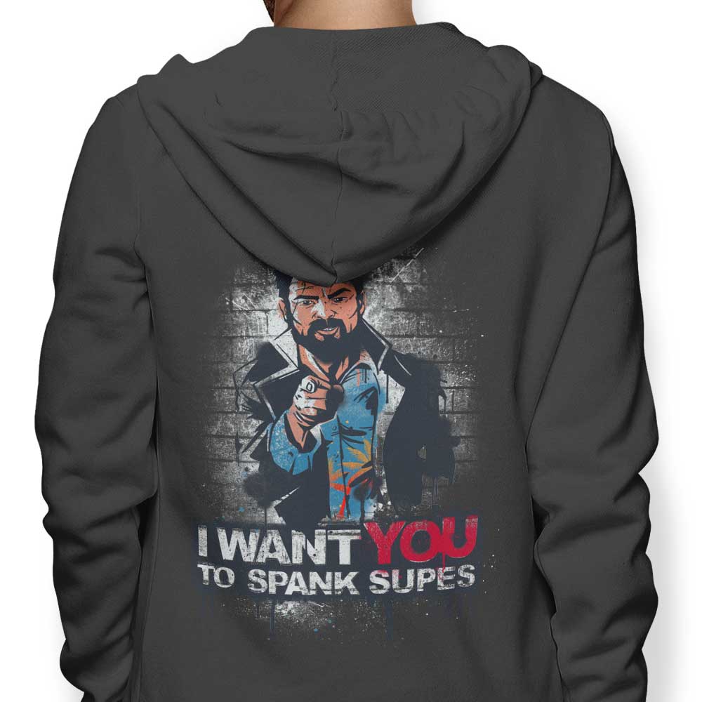 Spank Supes - Adult & Kids T-Shirts, Sweatshirts & Hoodies apparel design preview 1