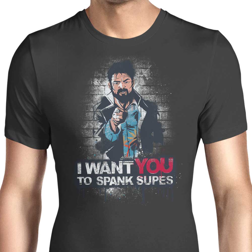 Spank Supes Men's Apparel - Adult & Kids T-Shirts, Sweatshirts & Hoodies apparel design preview 1