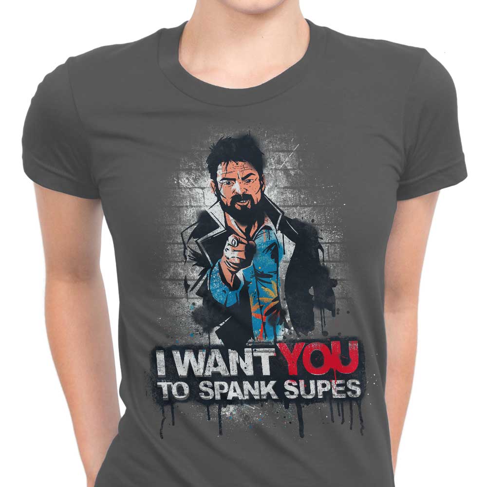 Spank Supes Women's Apparel - Adult & Kids T-Shirts, Sweatshirts & Hoodies apparel design preview 1